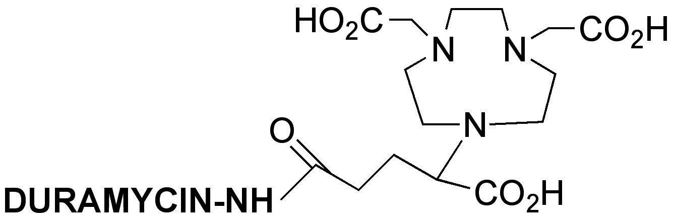 Duramycin-NODAGA conjugate